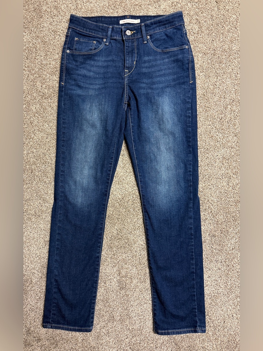 Levi's Classic Mid-Rise Women's Blue Skinny Jeans
